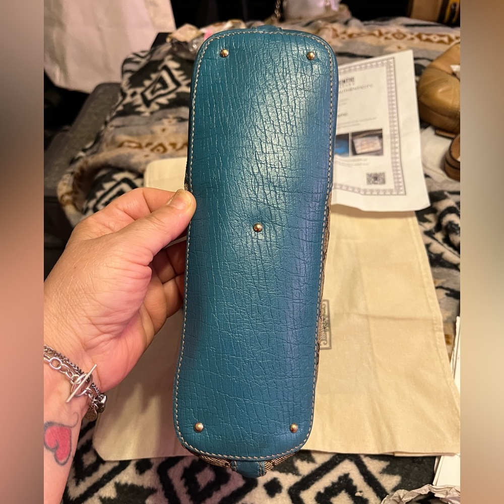 Gucci Vintage GG Hasler Web Horsebit Bag COA* Tote - Picture 13 of 17